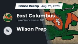 Recap: East Columbus  vs. Wilson Prep 2023