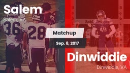 Matchup: Salem vs. Dinwiddie  2017