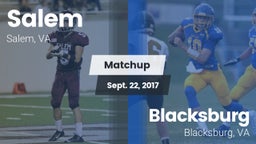 Matchup: Salem vs. Blacksburg  2017