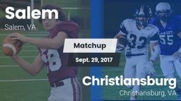 Matchup: Salem vs. Christiansburg  2017