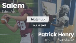 Matchup: Salem vs. Patrick Henry  2017