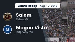 Recap: Salem  vs. Magna Vista  2018