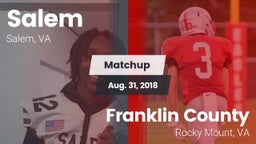 Matchup: Salem vs. Franklin County  2018