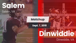 Matchup: Salem vs. Dinwiddie  2018