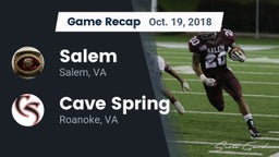 Recap: Salem  vs. Cave Spring  2018