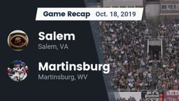 Recap: Salem  vs. Martinsburg  2019