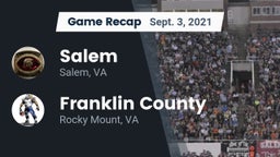 Recap: Salem  vs. Franklin County  2021