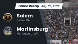 Recap: Salem  vs. Martinsburg  2022