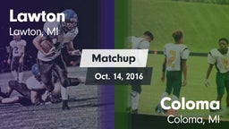Matchup: Lawton vs. Coloma  2016