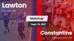 Matchup: Lawton vs. Constantine  2017