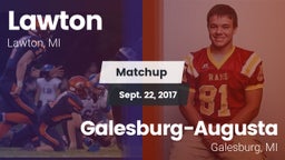 Matchup: Lawton vs. Galesburg-Augusta  2017