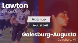 Matchup: Lawton vs. Galesburg-Augusta  2018