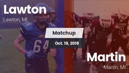 Matchup: Lawton vs. Martin  2018