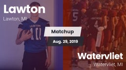 Matchup: Lawton vs. Watervliet  2019