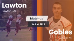 Matchup: Lawton vs. Gobles  2019