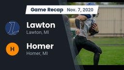 Recap: Lawton  vs. Homer  2020