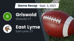 Recap: Griswold  vs. East Lyme  2021