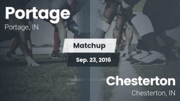 Matchup: Portage  vs. Chesterton  2016