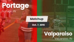 Matchup: Portage  vs. Valparaiso  2016
