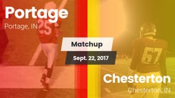 Matchup: Portage  vs. Chesterton  2017