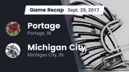 Recap: Portage  vs. Michigan City  2017