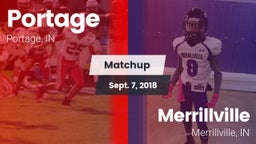 Matchup: Portage  vs. Merrillville  2018