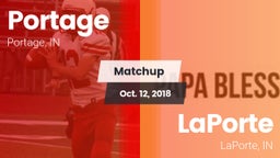 Matchup: Portage  vs. LaPorte  2018