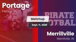Matchup: Portage  vs. Merrillville  2020
