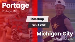 Matchup: Portage  vs. Michigan City  2020