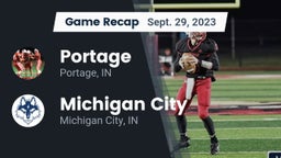 Recap: Portage  vs. Michigan City  2023
