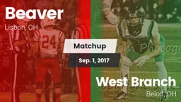 Matchup: Beaver vs. West Branch  2017