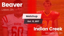 Matchup: Beaver vs. Indian Creek  2017