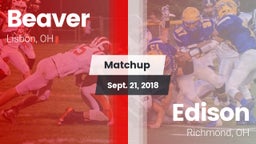 Matchup: Beaver vs. Edison  2018