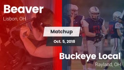 Matchup: Beaver vs. Buckeye Local  2018
