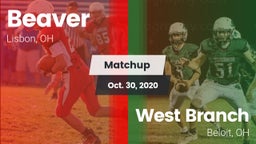 Matchup: Beaver vs. West Branch  2020