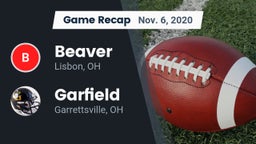 Recap: Beaver  vs. Garfield  2020