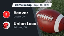 Recap: Beaver  vs. Union Local  2023
