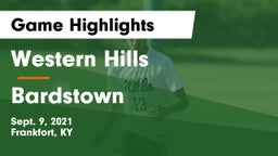 Western Hills  vs Bardstown  Game Highlights - Sept. 9, 2021