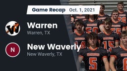 Recap: Warren  vs. New Waverly  2021