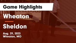 Wheaton  vs Sheldon   Game Highlights - Aug. 29, 2023