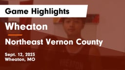 Wheaton  vs Northeast Vernon County Game Highlights - Sept. 12, 2023