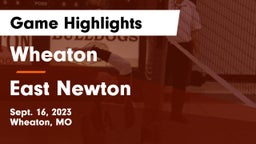 Wheaton  vs East Newton  Game Highlights - Sept. 16, 2023