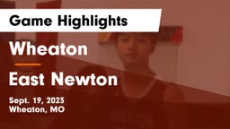 Wheaton  vs East Newton  Game Highlights - Sept. 19, 2023