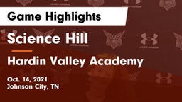 Science Hill  vs Hardin Valley Academy Game Highlights - Oct. 14, 2021