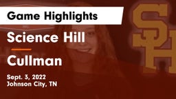 Science Hill  vs Cullman  Game Highlights - Sept. 3, 2022