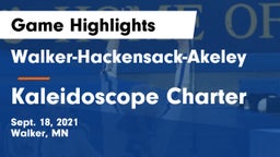 Walker-Hackensack-Akeley  vs Kaleidoscope Charter Game Highlights - Sept. 18, 2021