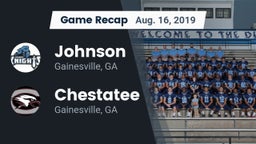 Recap: Johnson  vs. Chestatee  2019