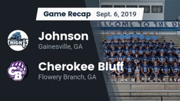 Recap: Johnson  vs. Cherokee Bluff   2019