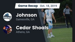 Recap: Johnson  vs. Cedar Shoals   2019