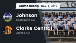 Recap: Johnson  vs. Clarke Central  2019